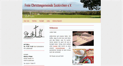 Desktop Screenshot of fcg-euskirchen.de